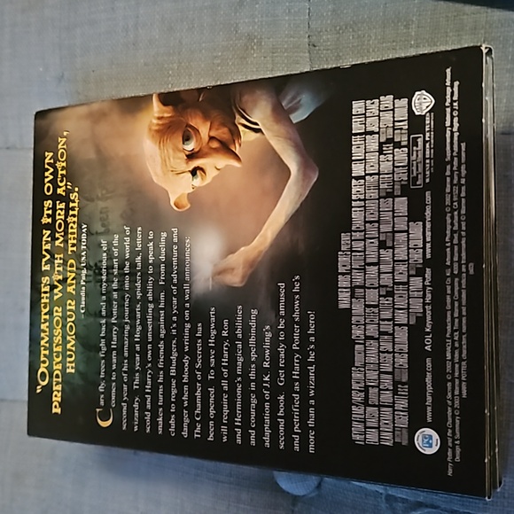 ๐3/$25๐ Harry Potter and the Chamber of Secrets (DVD, 2003, 2-Disc Set) - Picture 3 of 8